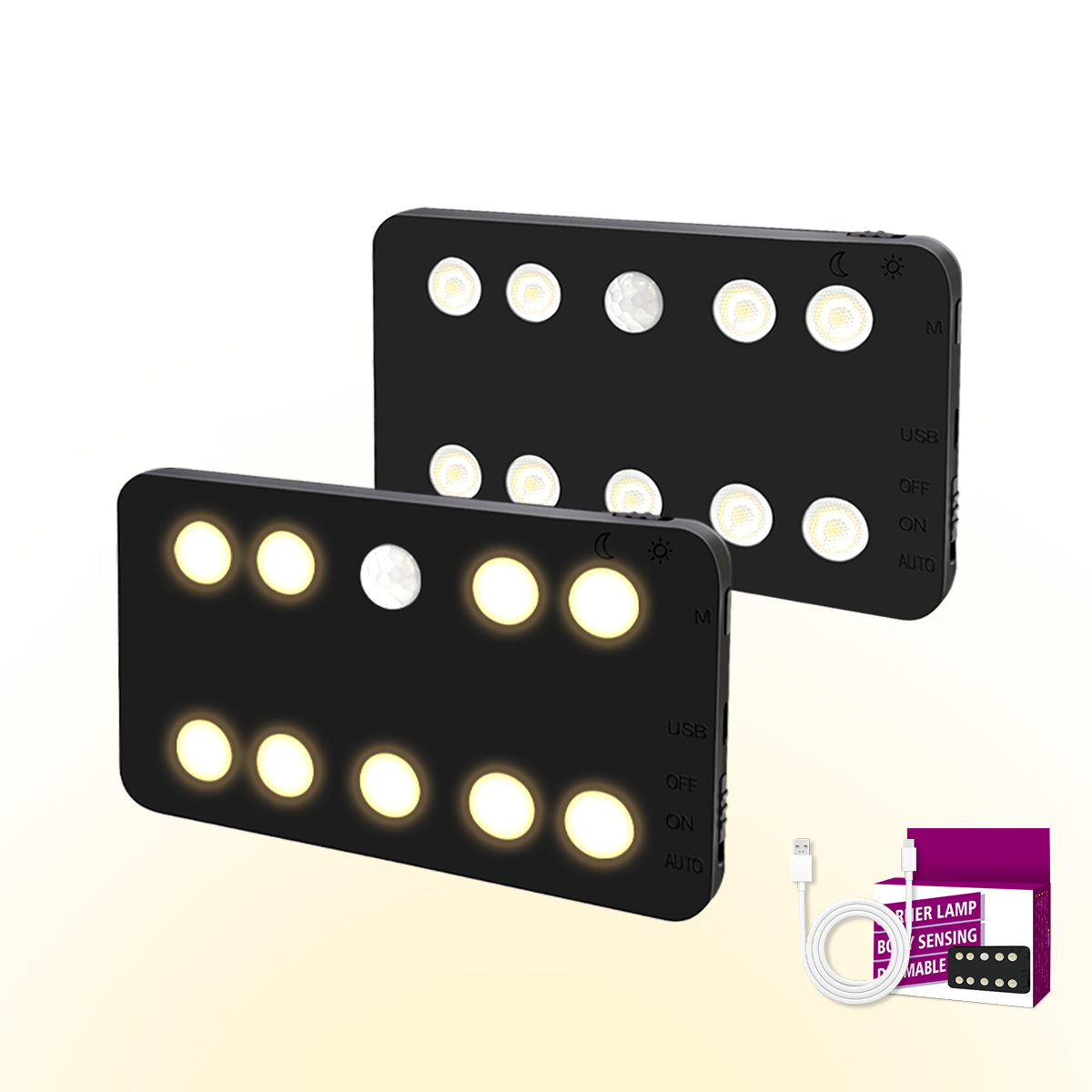 HCP260-九灯人体感应壁灯